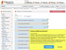 Tablet Screenshot of ogloszenia.legniczka.com